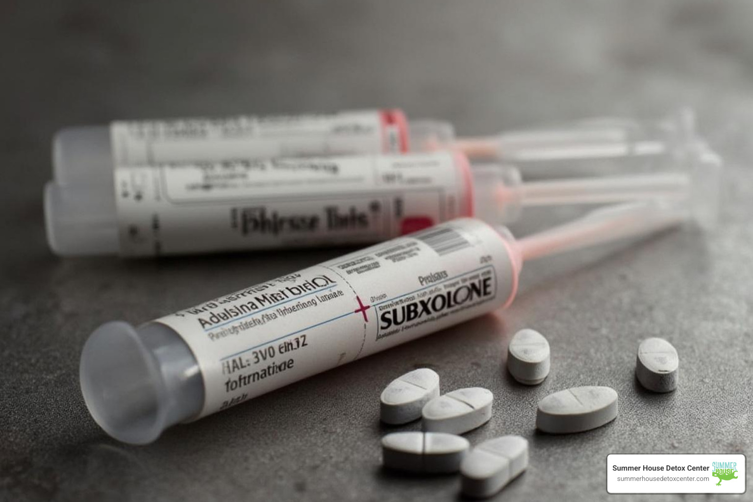 calendar with daily marks versus a weekly prescription bottle - detoxing from methadone to suboxone