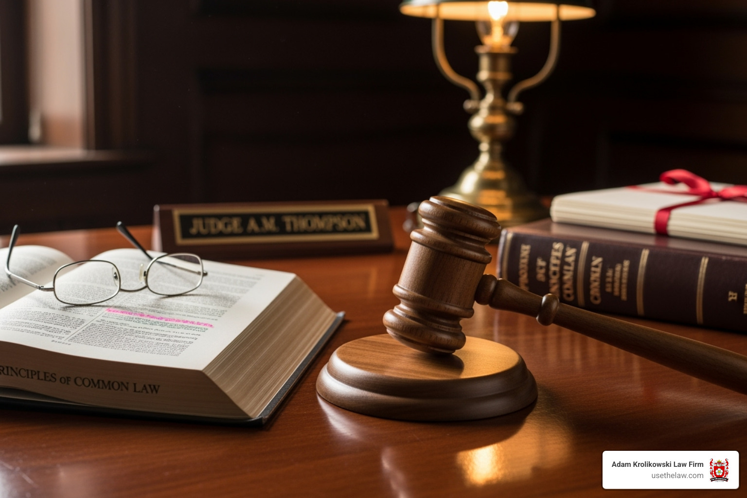 A gavel next to a book on California Labor Code - wrongful termination lawyer los angeles