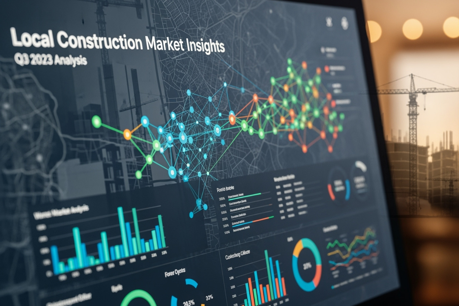 keyword research tool showing local construction queries - local seo for construction companies