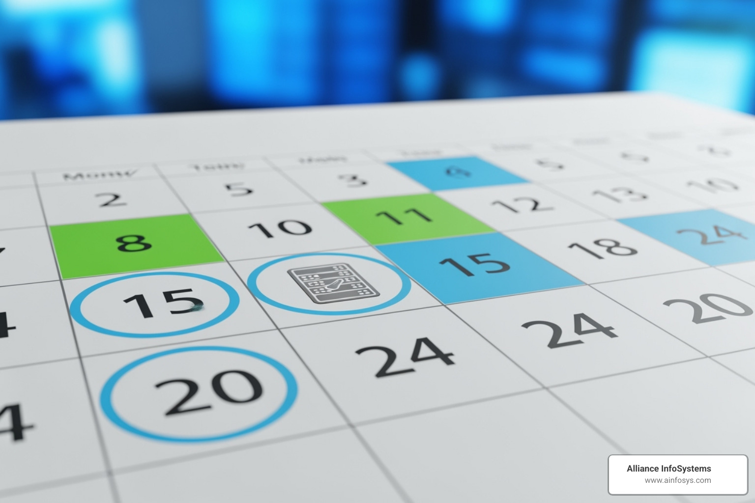 SQL Server backup schedule calendar - sql server backup schedule best practice