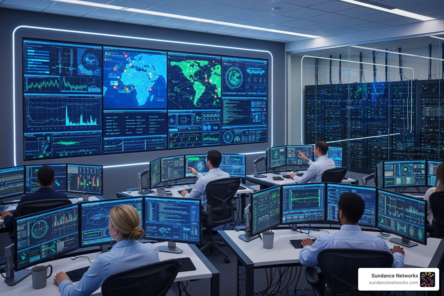 network operations center - managed services in it industry