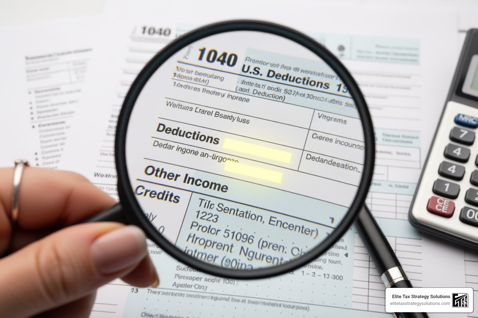 magnifying glass over a tax form highlighting advanced strategies - high w2 income tax strategies magnifying glass over a tax form highlighting advanced strategies - high w2 income tax strategies