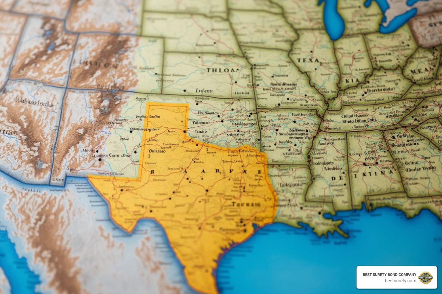 map of the United States with Texas highlighted - how do you file a payment bond claim map of the United States with Texas highlighted - how do you file a payment bond claim