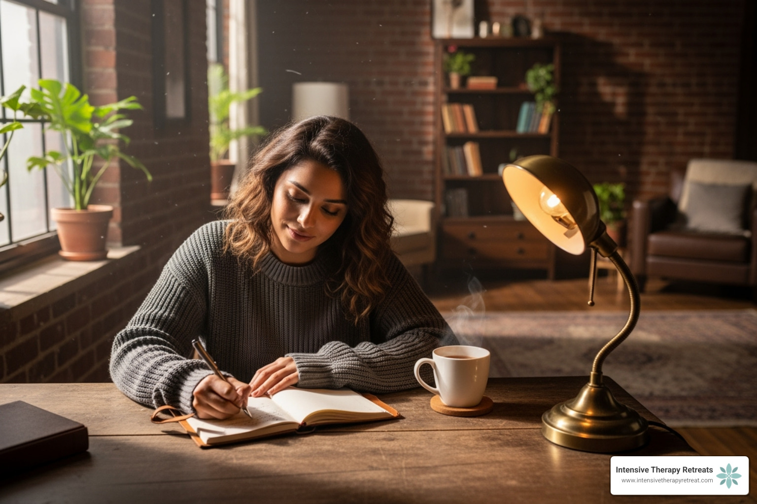 Journaling in a calm space - Compassionate self inquiry