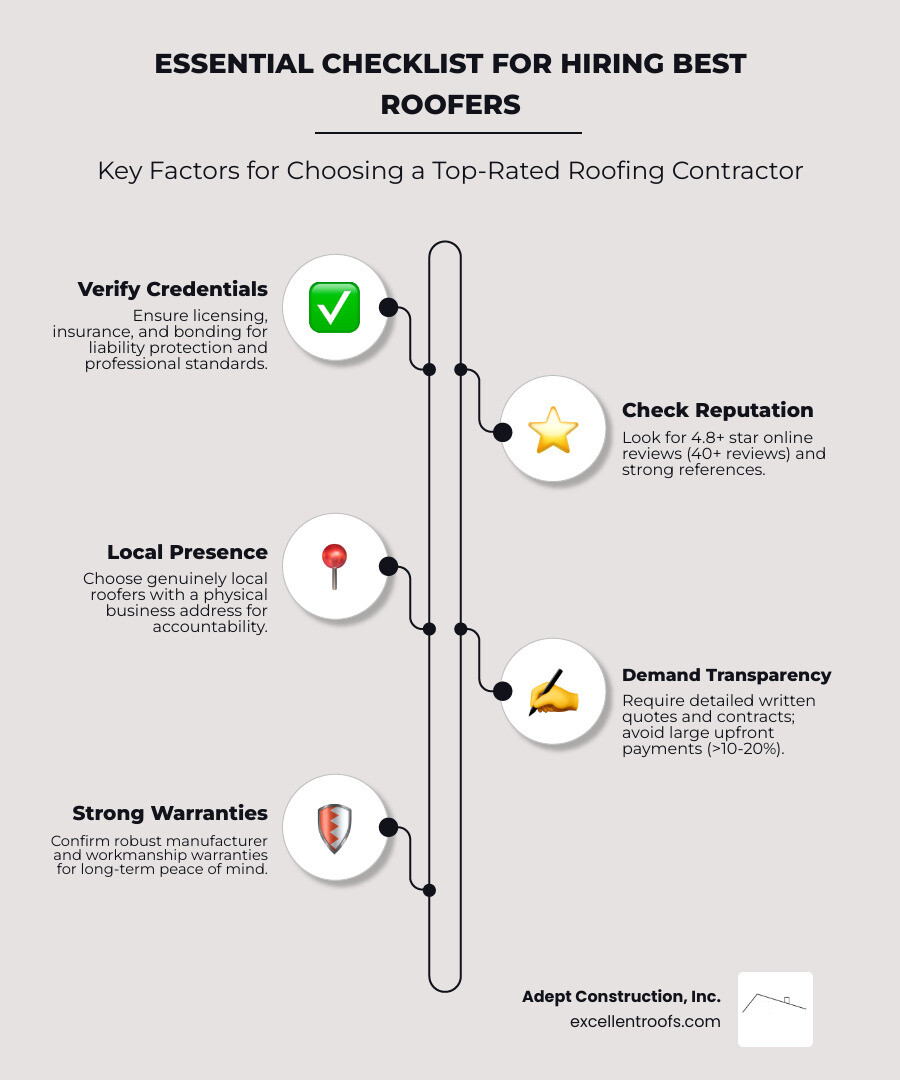 Infographic: Essential Checklist for Hiring the Best Rated Roofers - best rated roofers near me infographic infographic-line-5-steps-neat_beige Infographic: Essential Checklist for Hiring the Best Rated Roofers - best rated roofers near me infographic infographic-line-5-steps-neat_beige