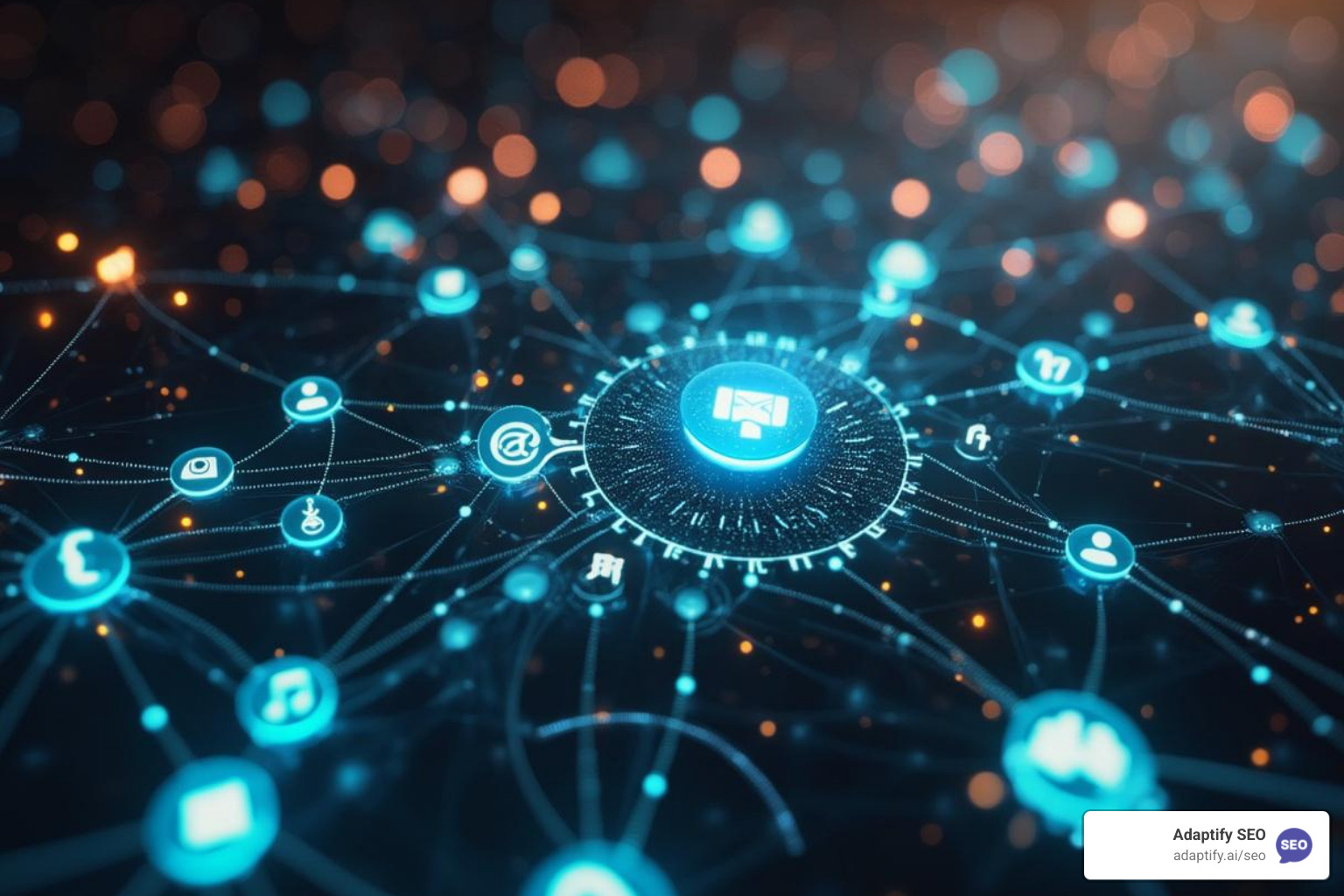 a complex digital network connecting brands, media, and search engines - digital pr and link building services