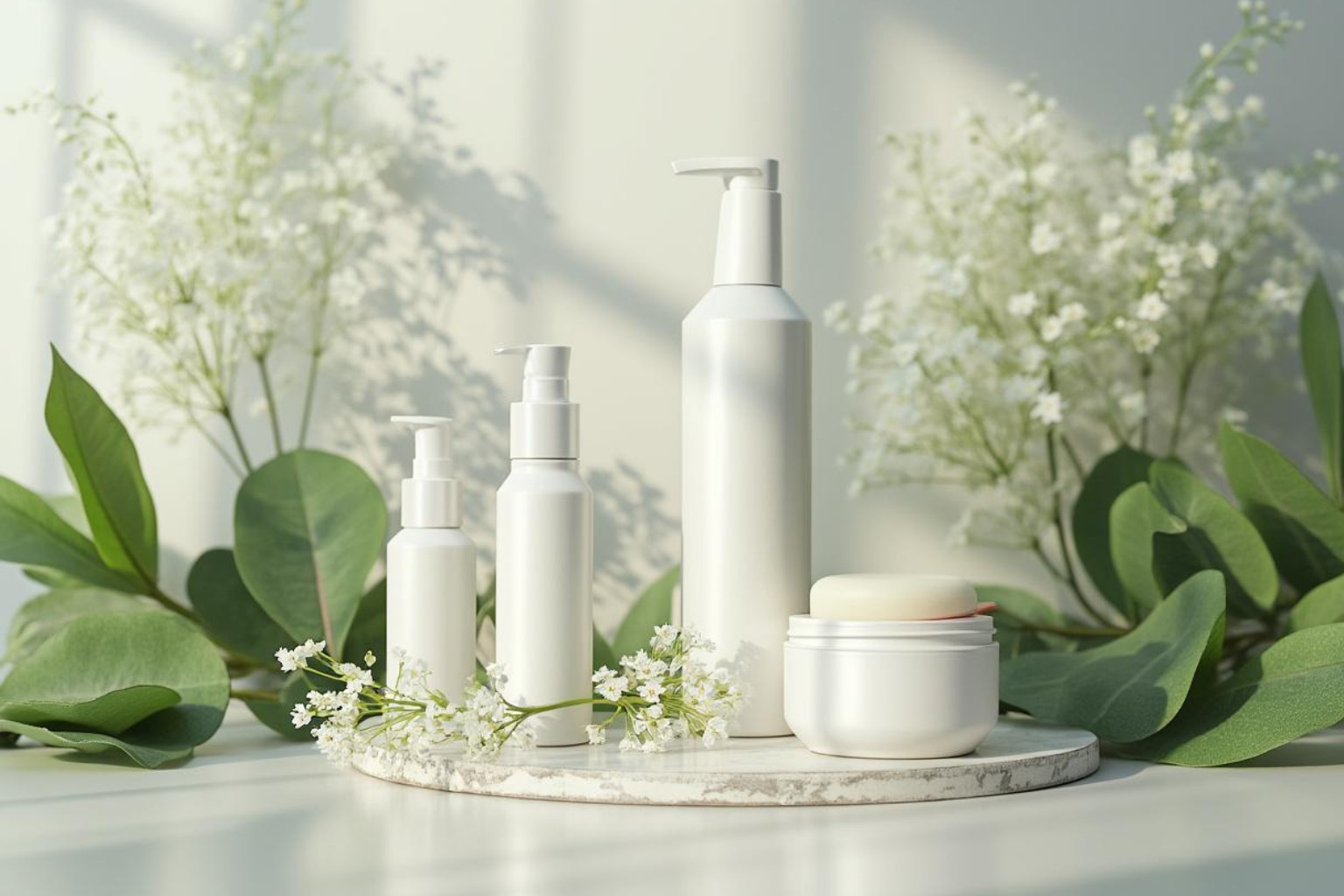 Beyond Beauty Lab’s signature natural beauty products displayed with fresh botanicals, showcasing neat packaging and clean design. - Best natural beauty brands Beyond Beauty Lab’s signature natural beauty products displayed with fresh botanicals, showcasing neat packaging and clean design. - Best natural beauty brands