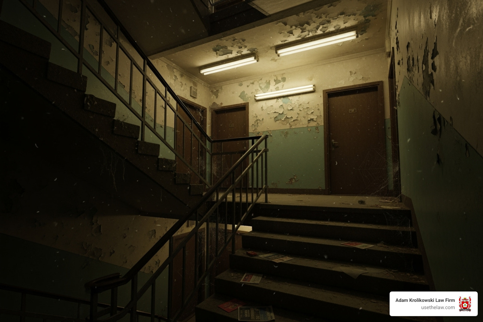 poorly lit apartment complex stairwell - premises liability lawyer santa ana poorly lit apartment complex stairwell - premises liability lawyer santa ana