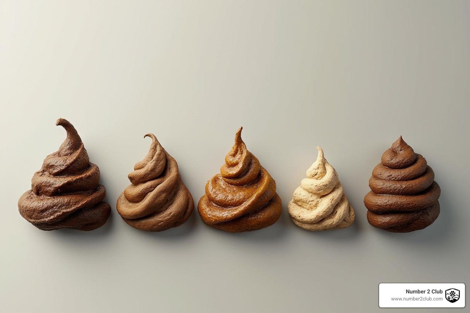 of a healthy dog poop chart with different colors and shapes - How much dog poop