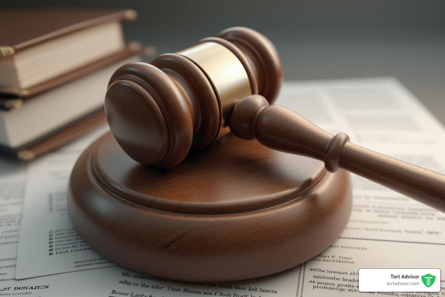 Legal gavel on a stack of documents labeled "Roundup Litigation" - roundup weed killer manufacturer