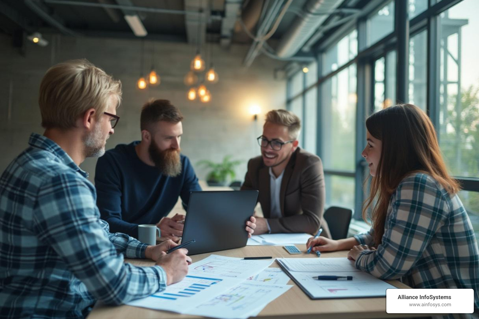 A team collaborating on a disaster recovery plan document - sql disaster recovery best practices