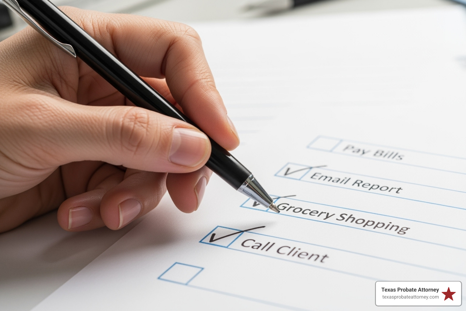 image of a checklist for Muniment of Title eligibility - muniment of title texas
