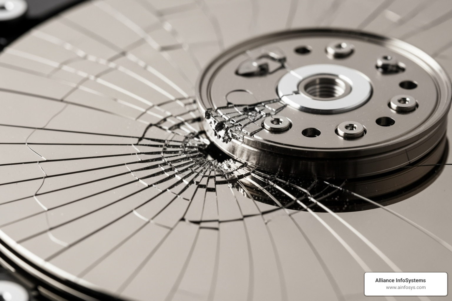 cracked hard drive platter - Minimize data loss cracked hard drive platter - Minimize data loss