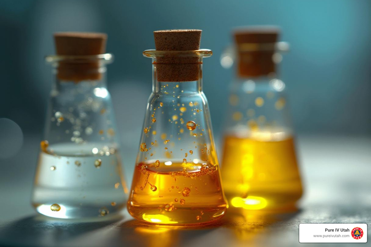 common IV ingredients like Vitamin C, B-Complex, and Magnesium - at home vitamin IV