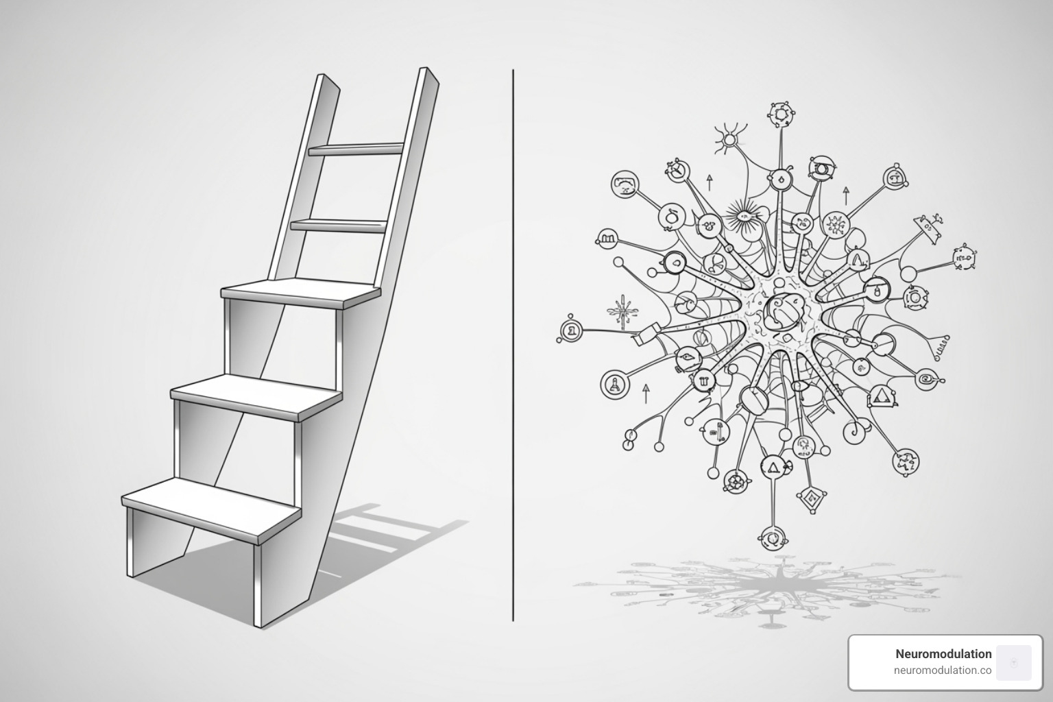 showing the original ladder next to a more modern, multimodal concept - who pain management algorithm showing the original ladder next to a more modern, multimodal concept - who pain management algorithm
