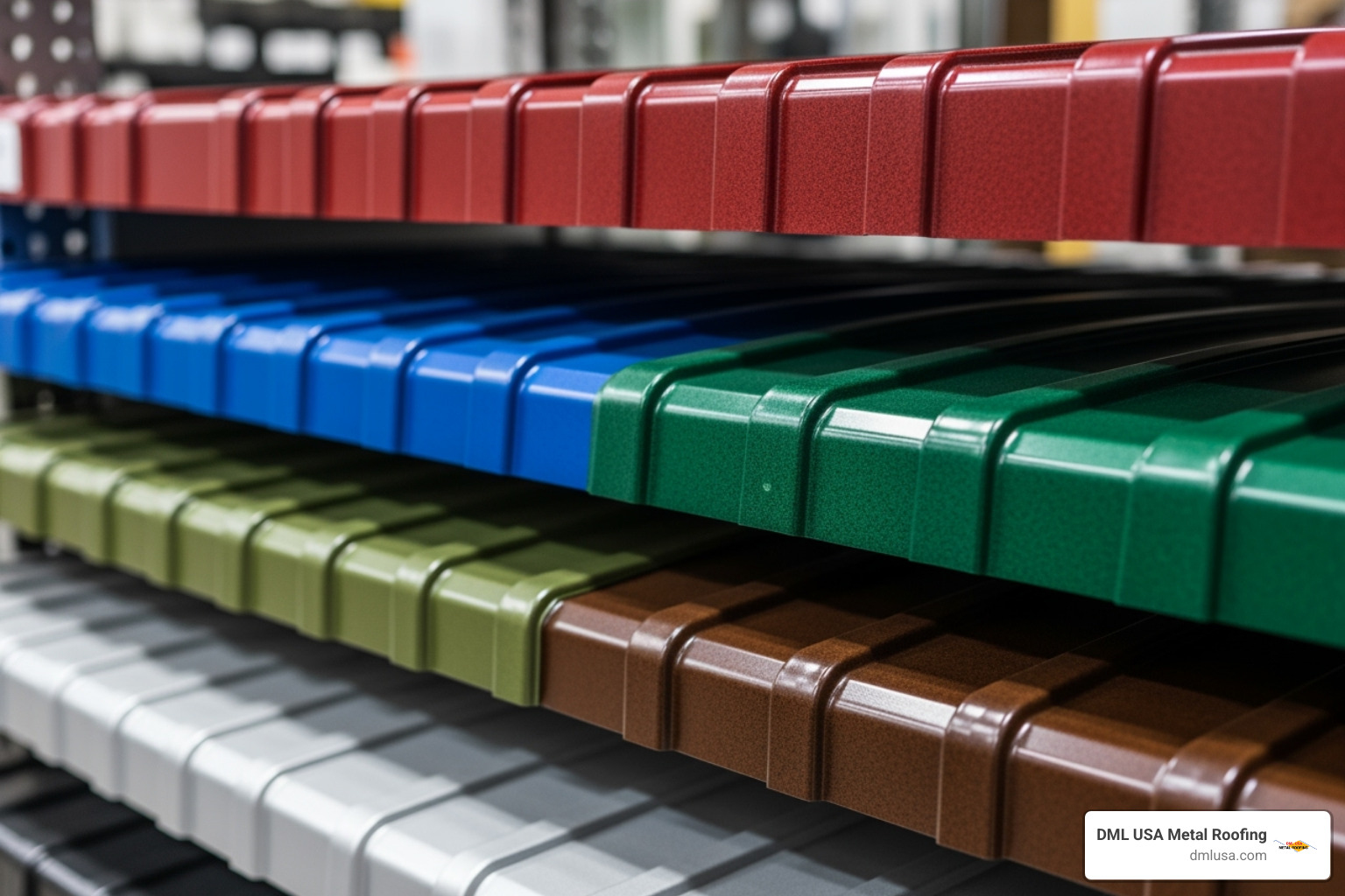 various colorful metal ridge caps - cap roofing