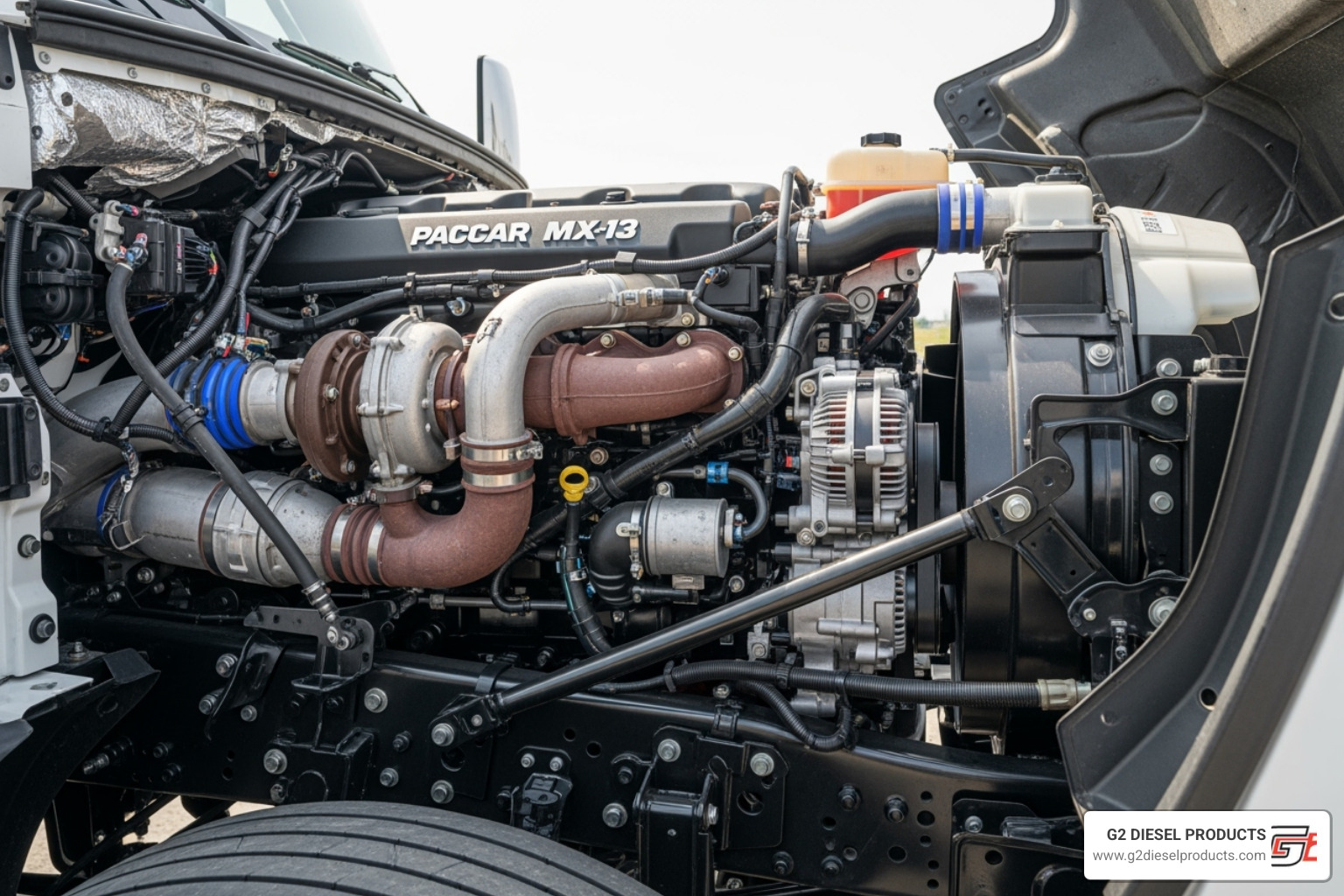 PACCAR MX-13 engine in a modern Kenworth truck - paccar mx13 fuel system diagram PACCAR MX-13 engine in a modern Kenworth truck - paccar mx13 fuel system diagram
