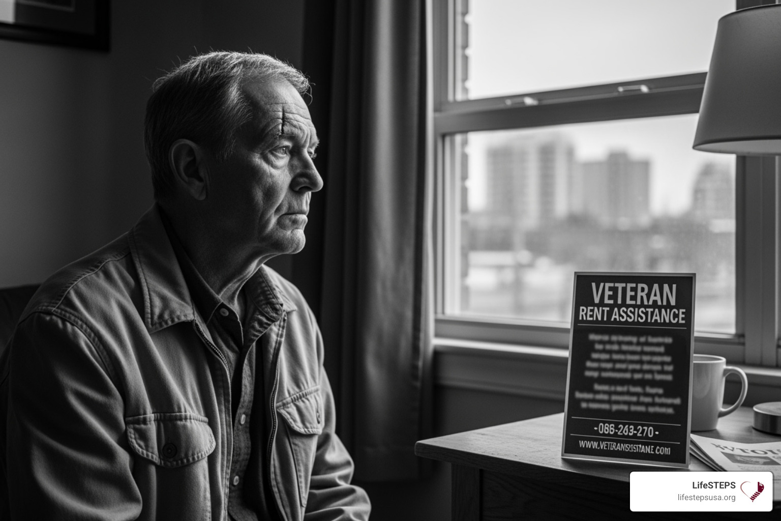 Veteran filling out an application form with a support worker - Veteran rent assistance programs Veteran filling out an application form with a support worker - Veteran rent assistance programs