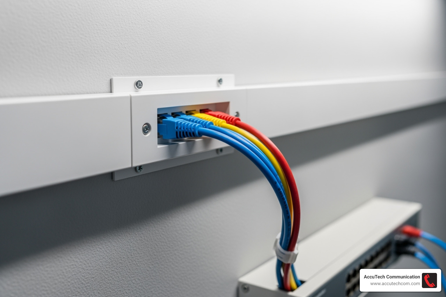 correct bend radius for a network cable inside a conduit - network cable wall conduit