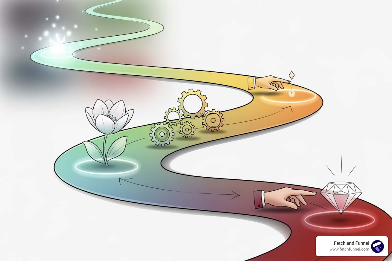 buyer's journey from awareness to purchase - lead nurturing process buyer's journey from awareness to purchase - lead nurturing process
