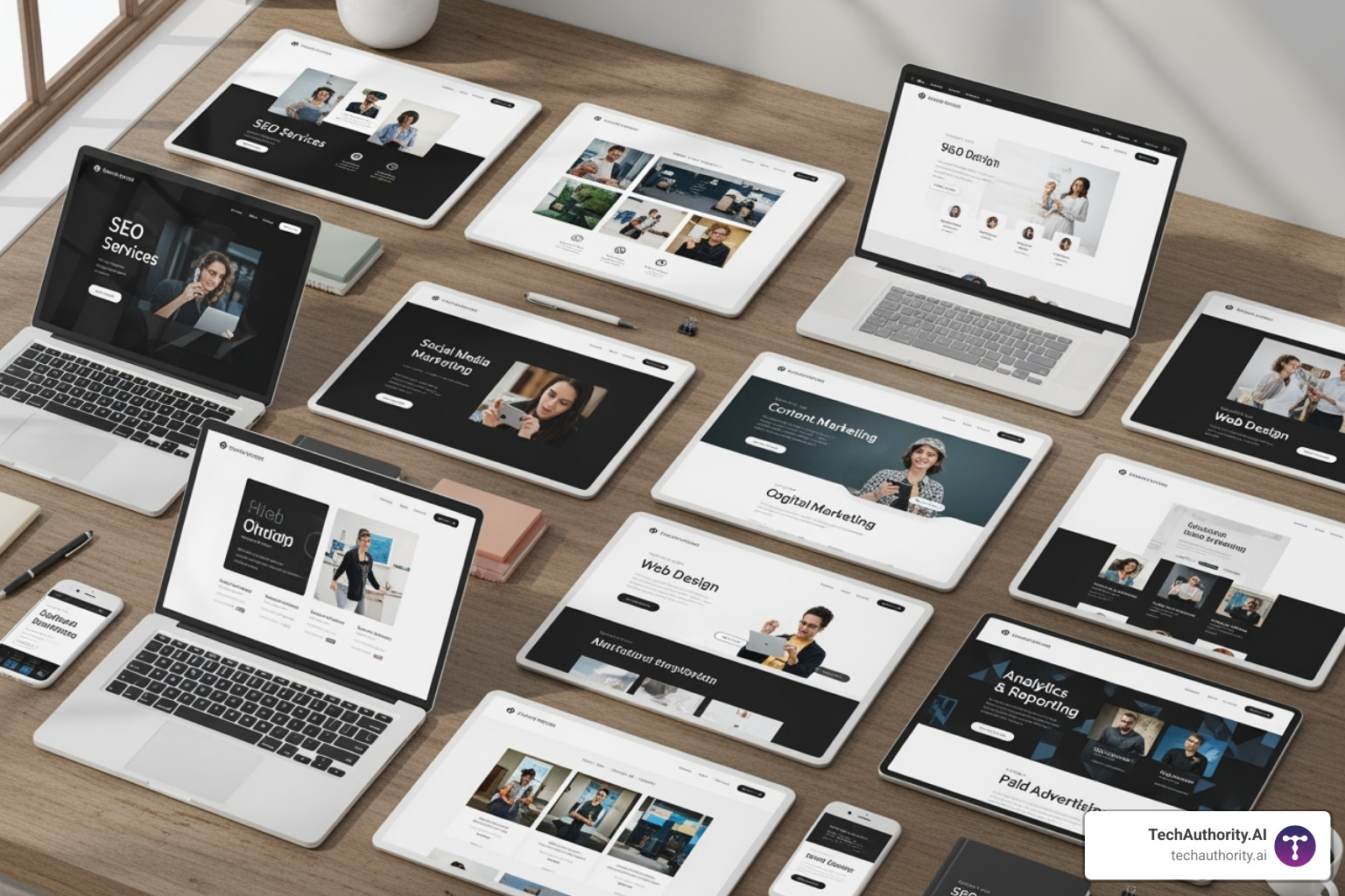 Click, Install, Impress! Digital Marketing Website Templates for ...