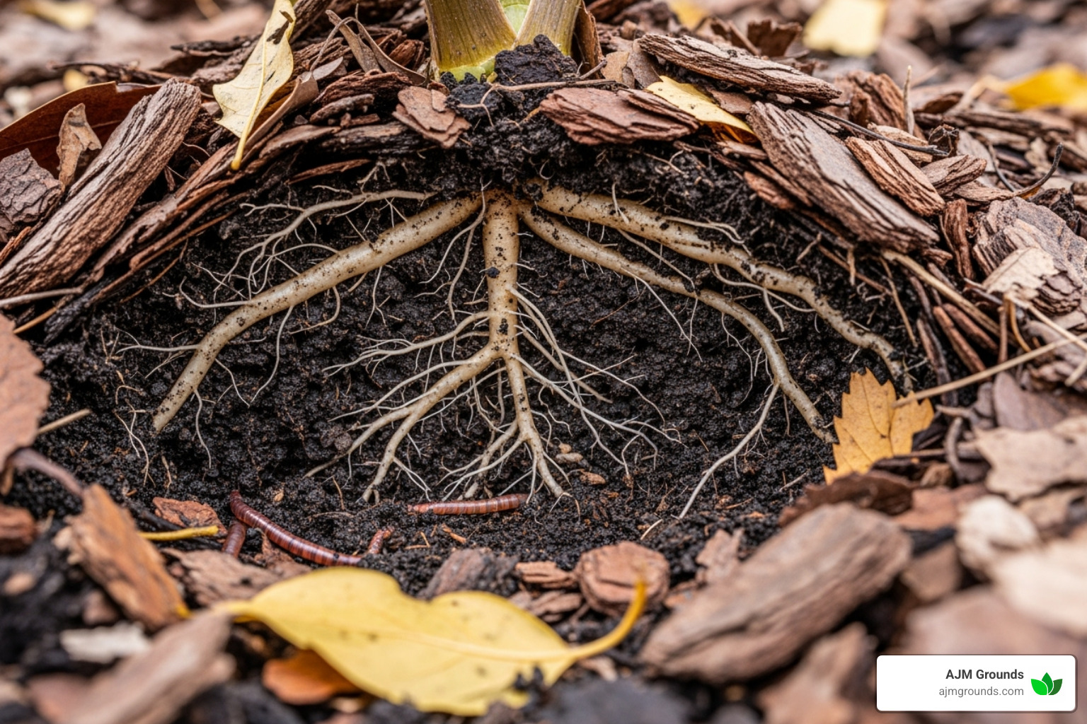 Image showcasing Mulching services near me: Top 5 Healthy Yards