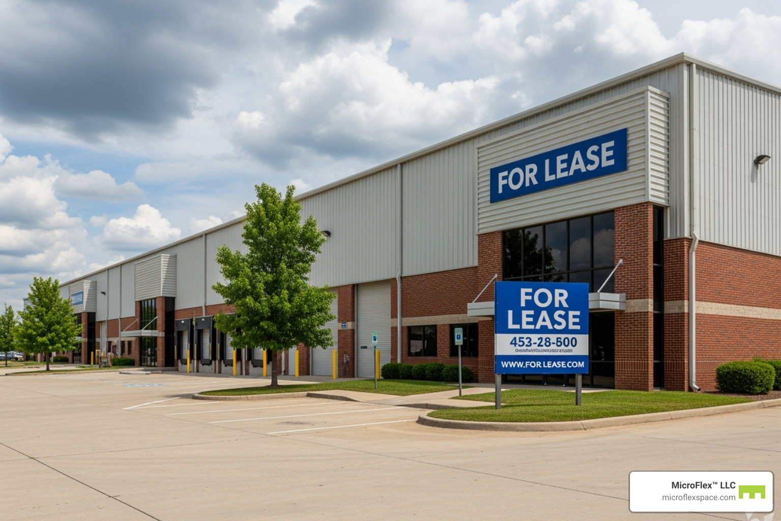 a blueprint or floor plan of a warehouse - commercial warehouse for lease a blueprint or floor plan of a warehouse - commercial warehouse for lease