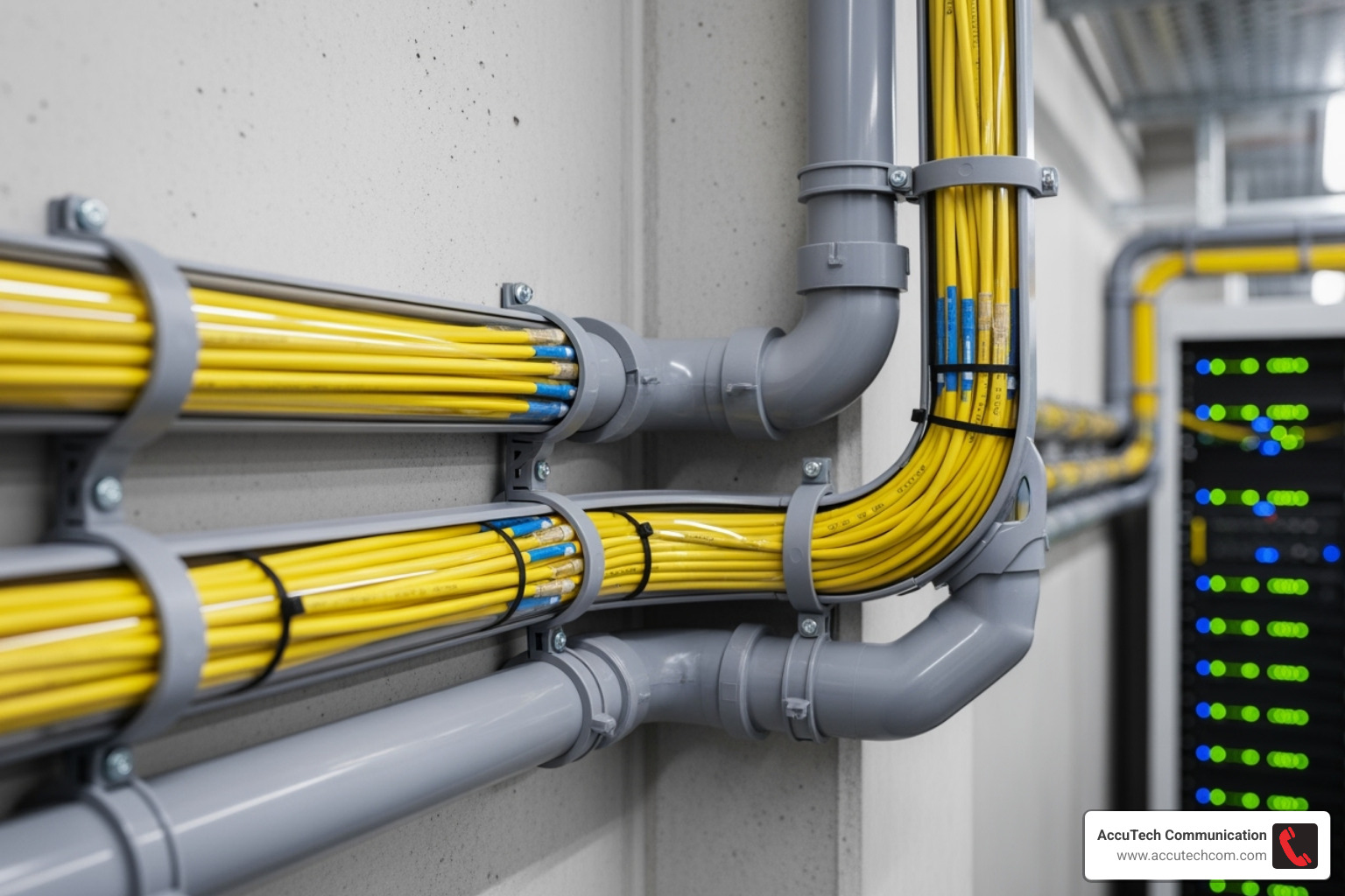 tools needed for installation: PVC cutter, cement, fish tape, drill - network cable pvc conduit