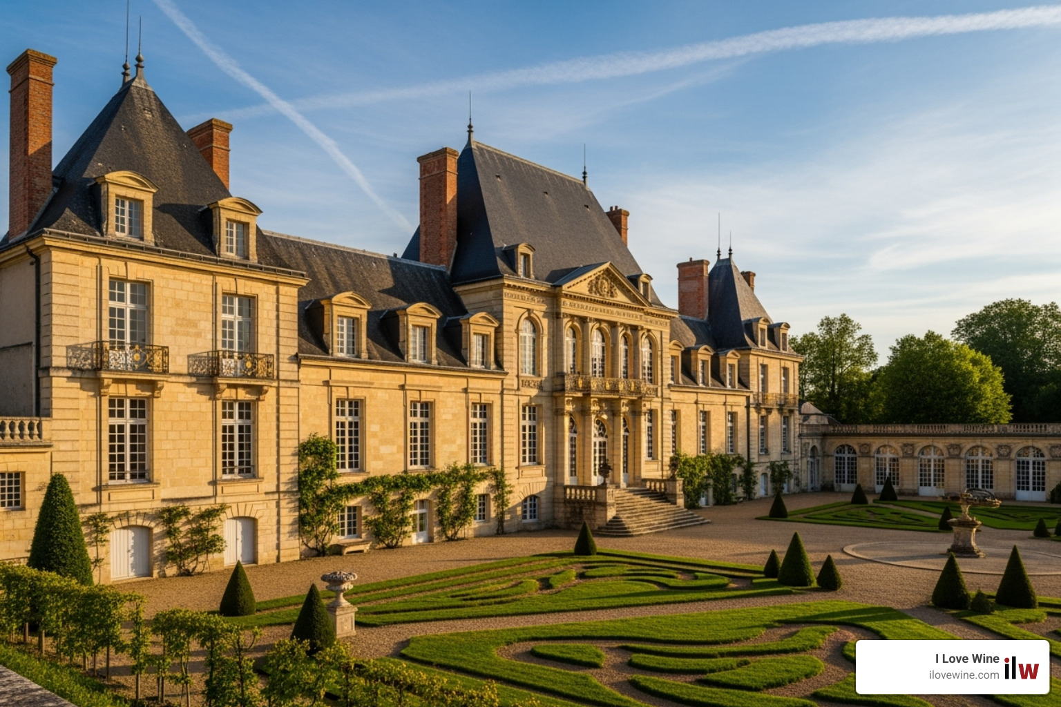 historic Château de Cérons building - best bordeaux vineyards to visit