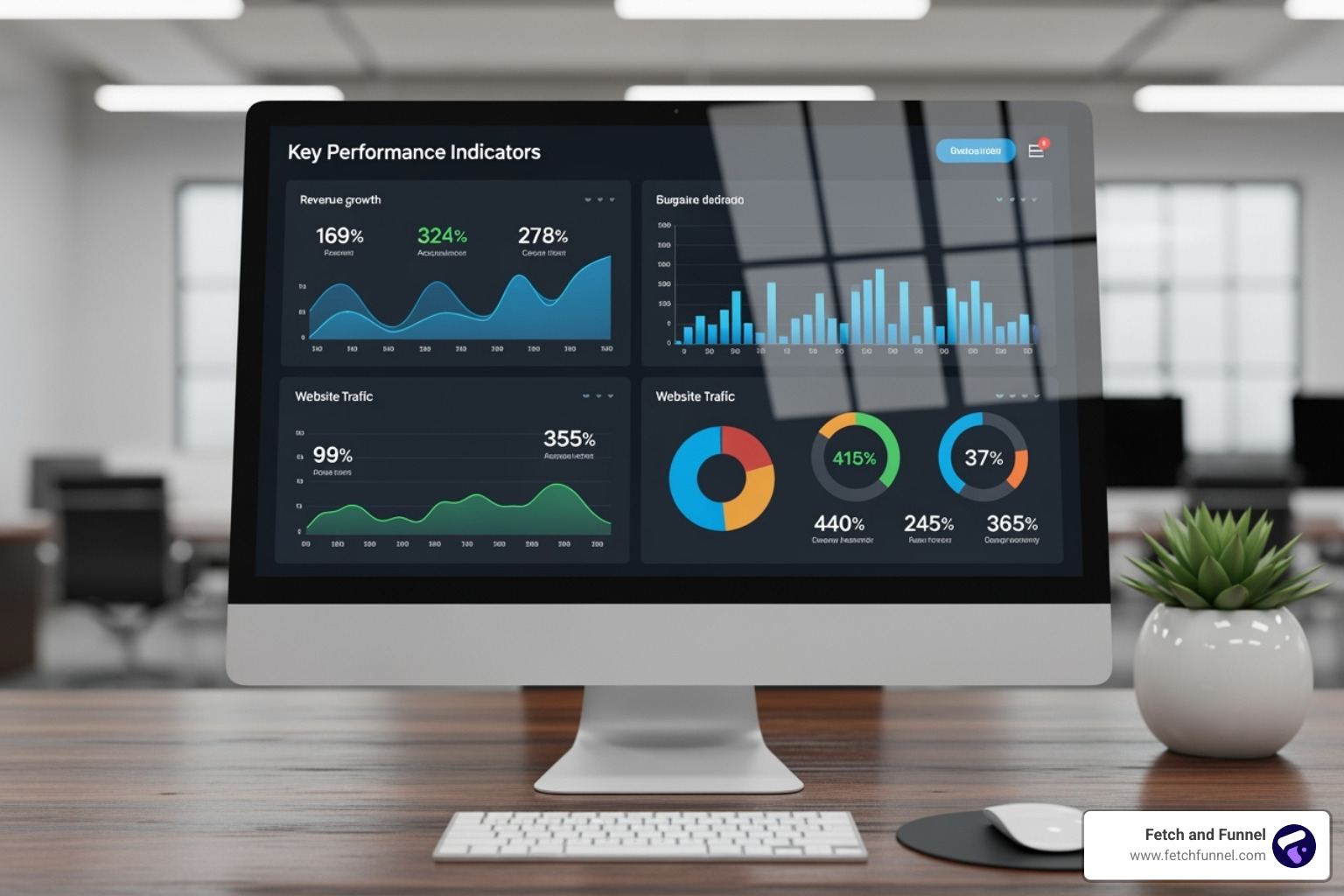 Dashboard showing KPIs - lead nurturing crm Dashboard showing KPIs - lead nurturing crm
