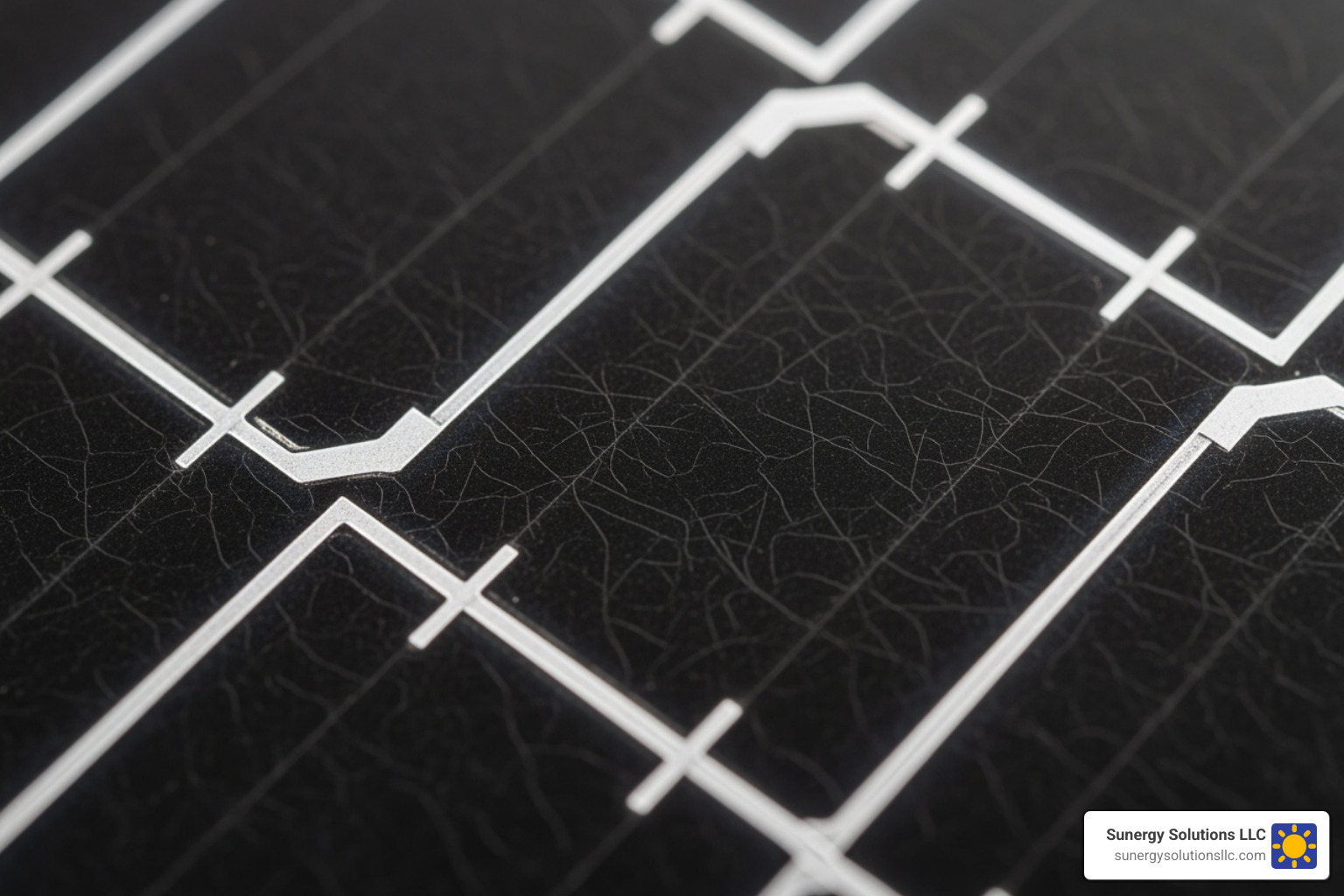 Close-up of a monocrystalline N-type solar cell - latest solar panels for homes