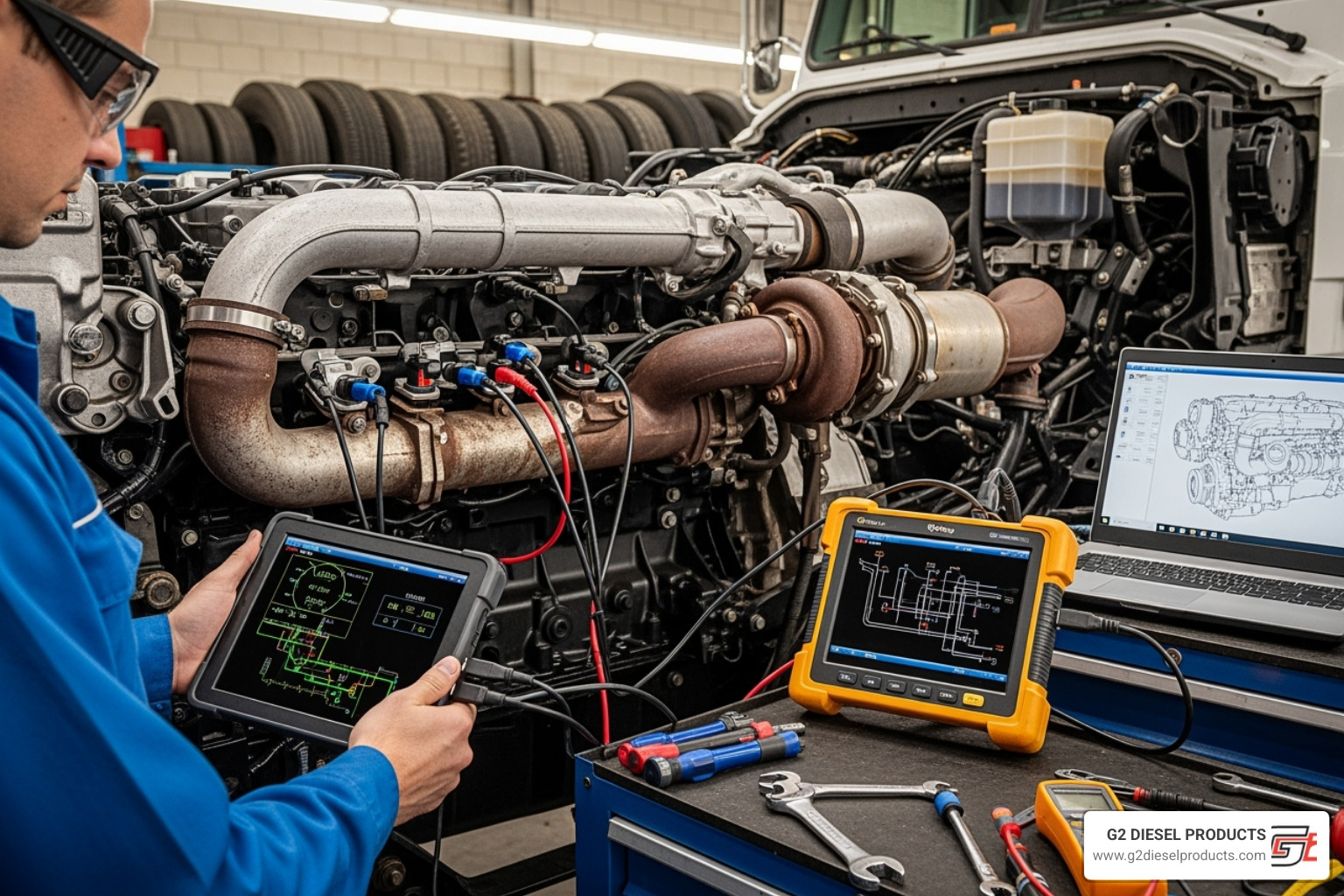 Diesel Engine Diagnostics - Fuel injector problems diesel