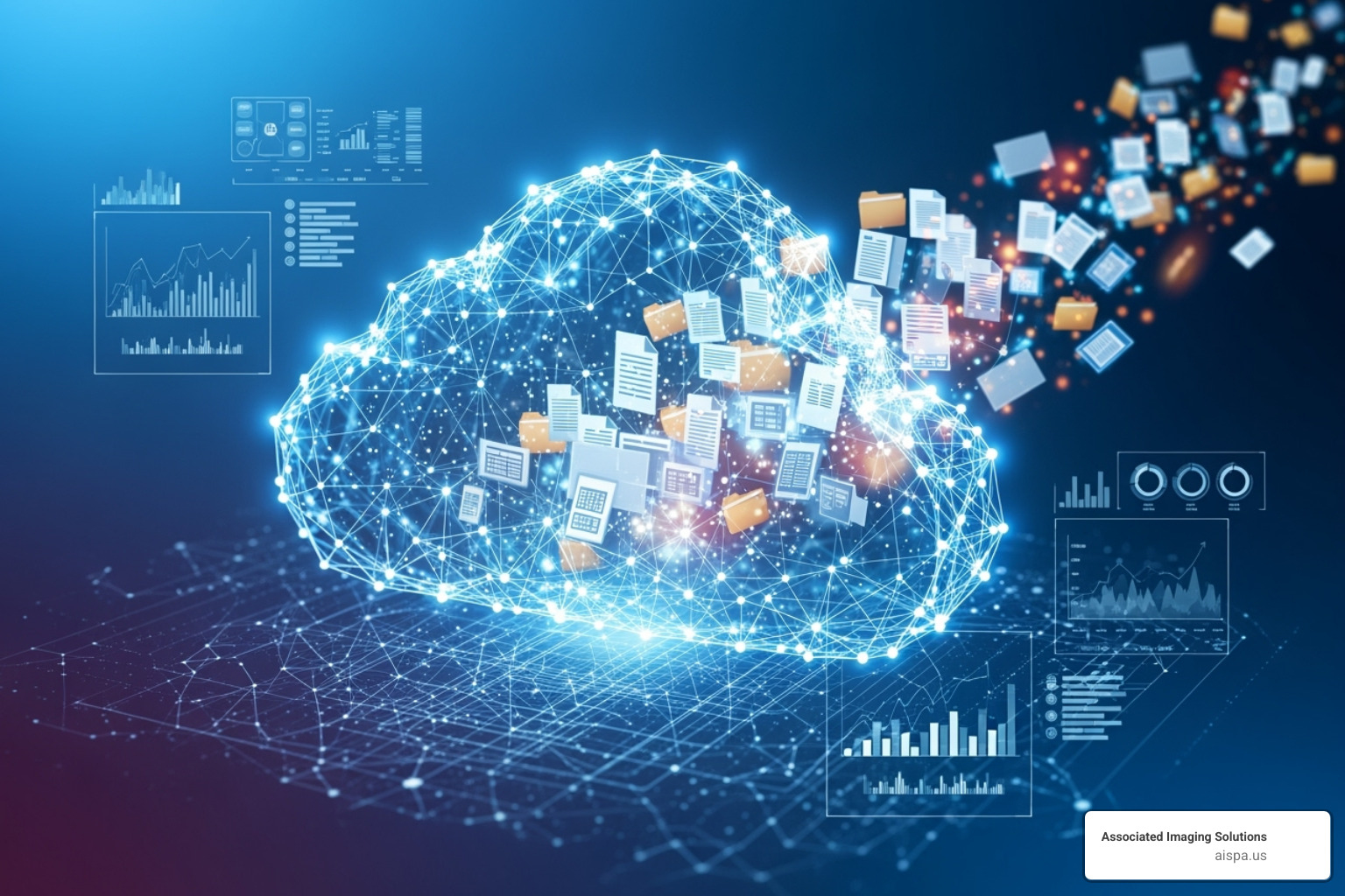 A software dashboard showcasing various features of a cloud document management system, including advanced search filters, a detailed version history log, user access permissions, and workflow automation options. - cloud based document management solutions