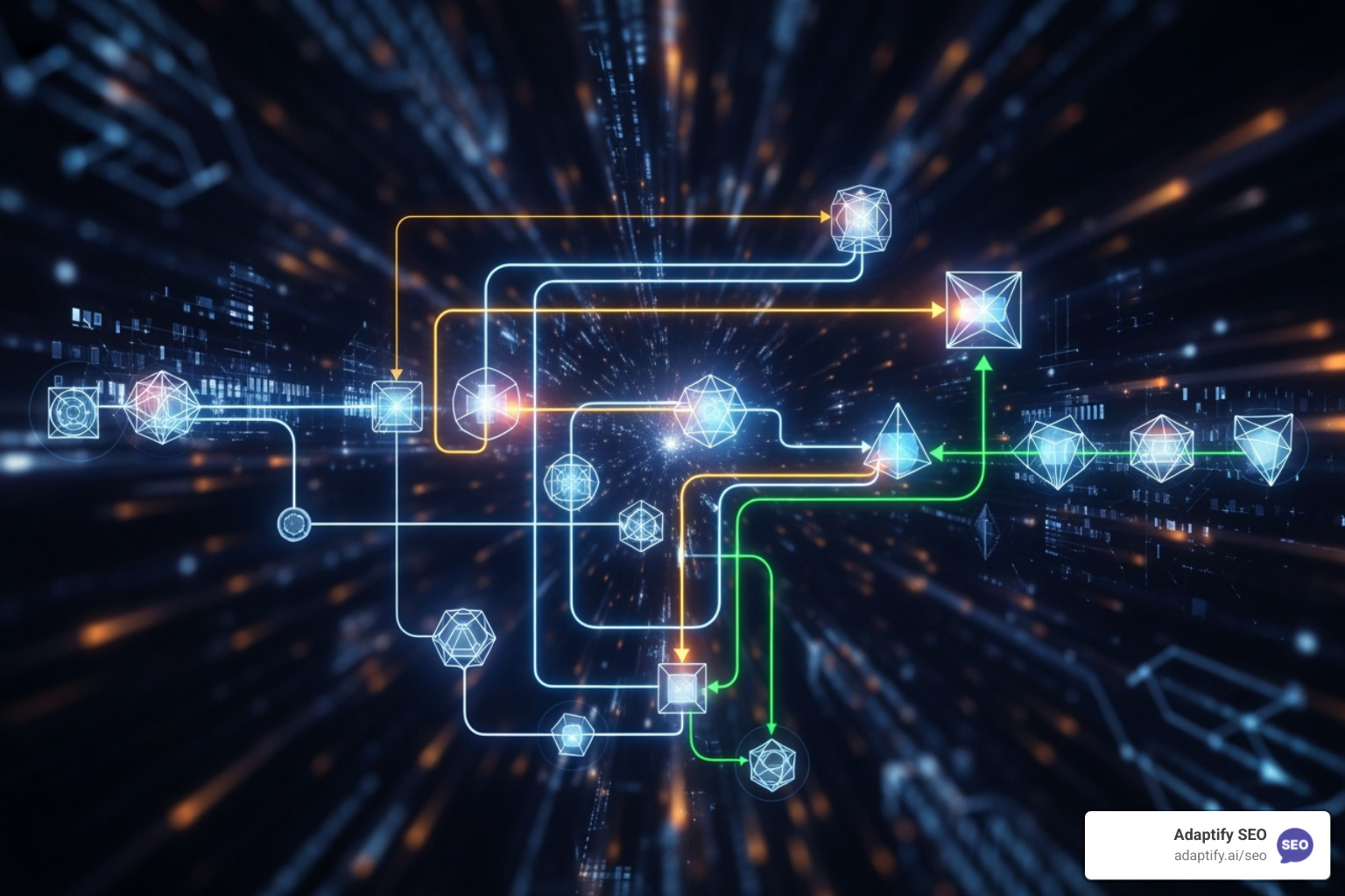 SEO automation flowchart - search engine optimization automation