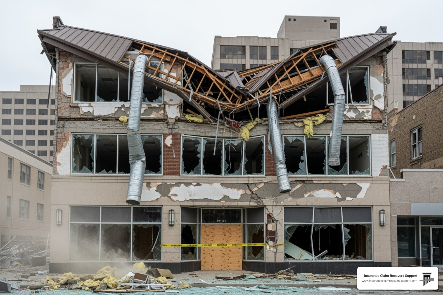 Commercial property damage - Austin public adjuster