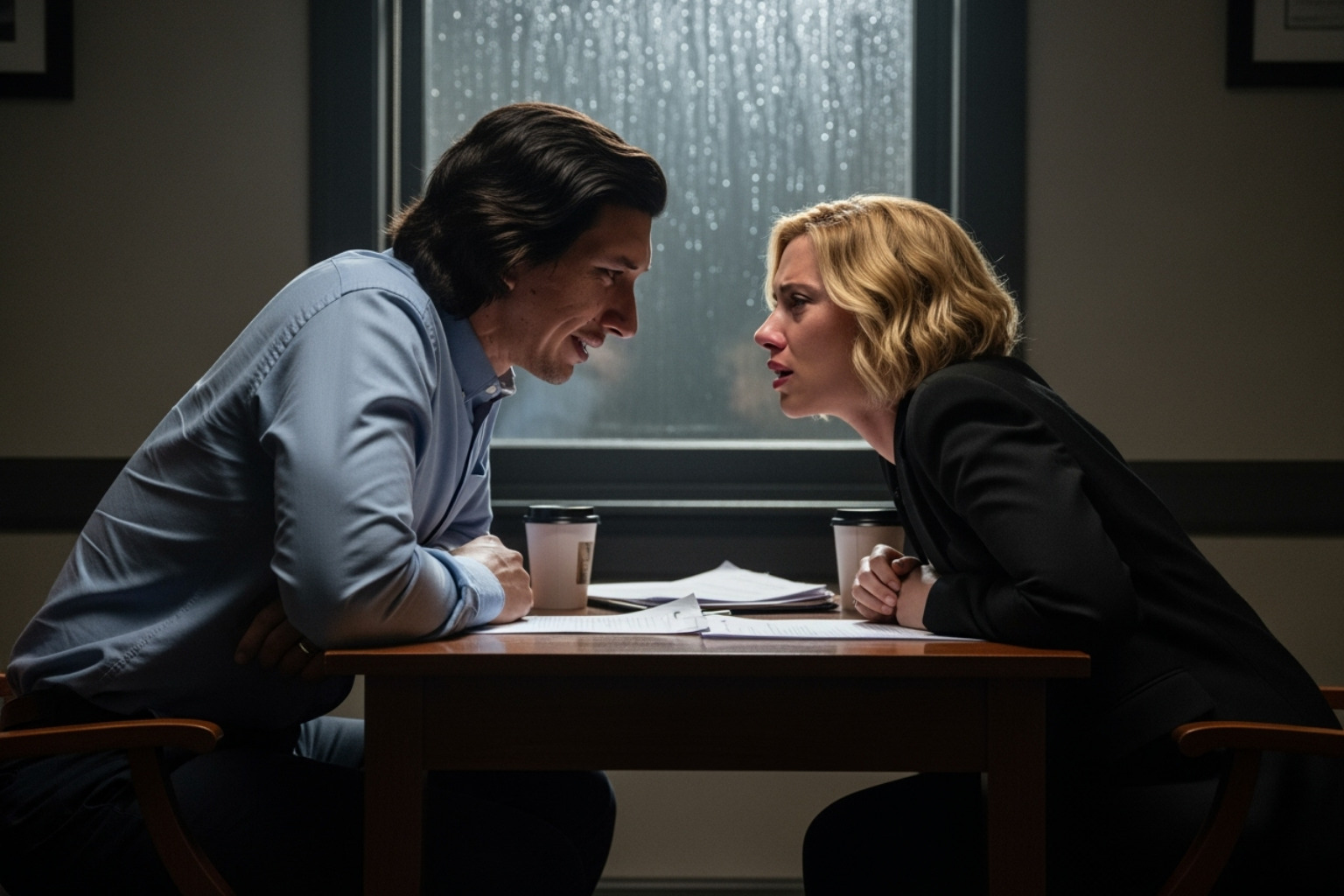 Adam Driver and Scarlett Johansson in Marriage Story - adam driver movies