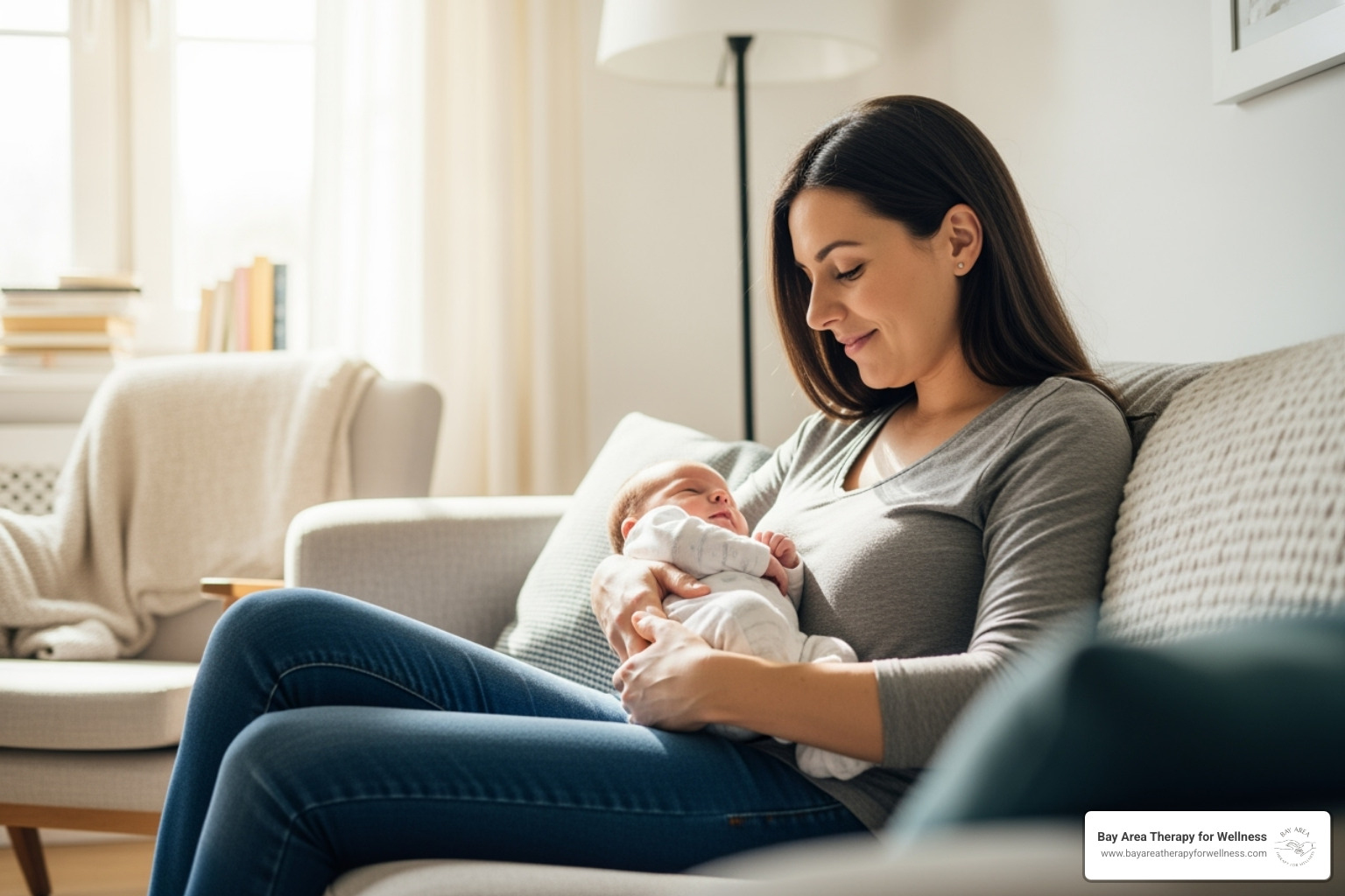 A calendar with the first 12 weeks after birth highlighted, labeled "The Fourth Trimester" - postpartum health