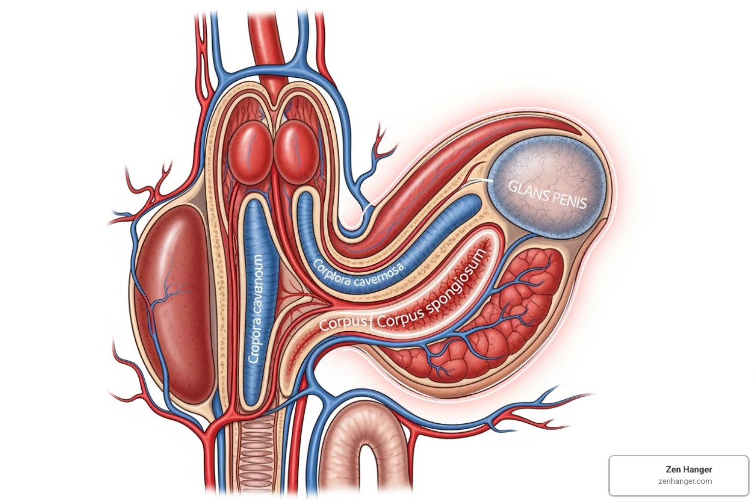 conceptually showing a temporary increase in penile girth and length - what are the benefits of a penis pump