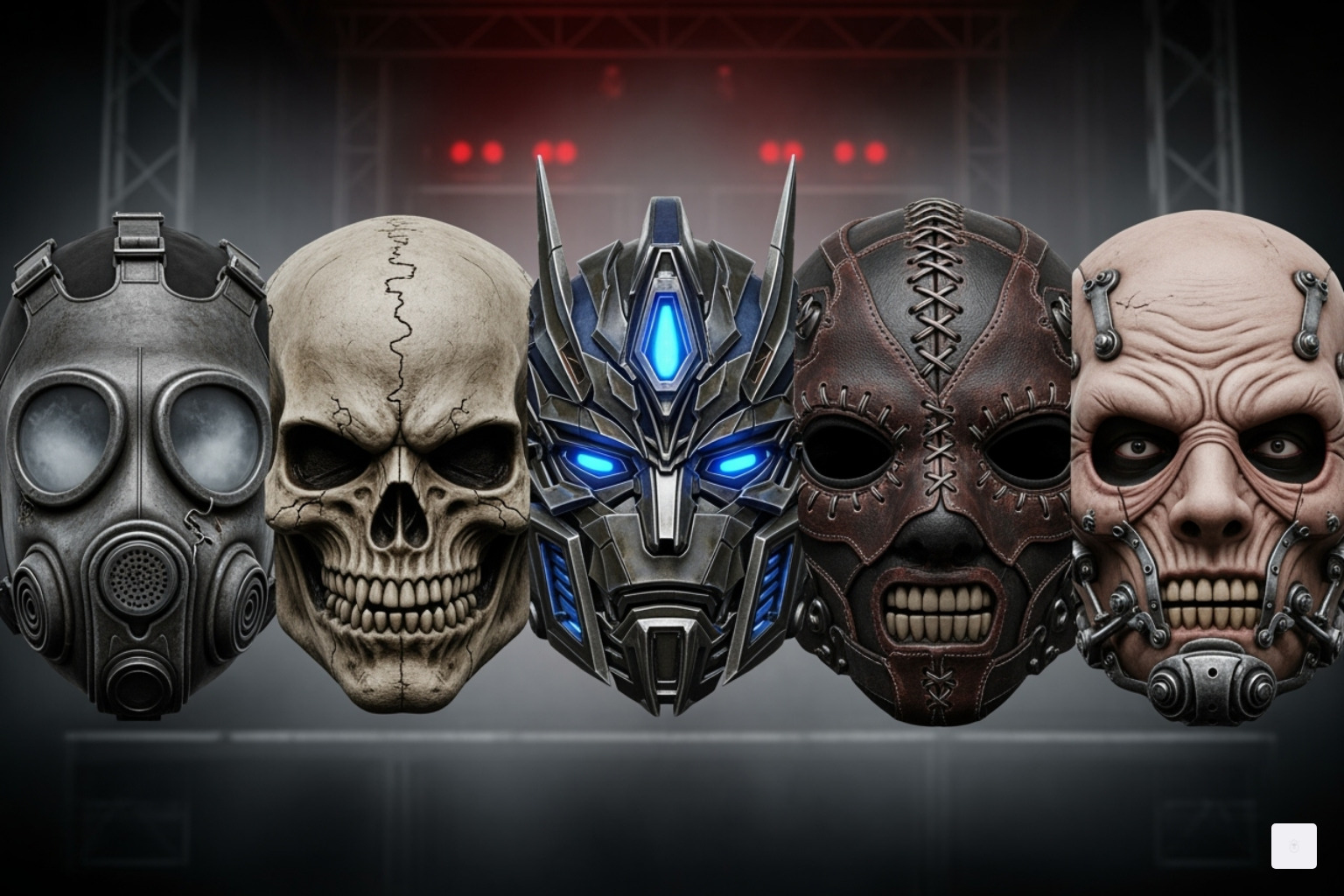 Sid Wilson's mask evolution from 1999 to the present - Sid Wilson