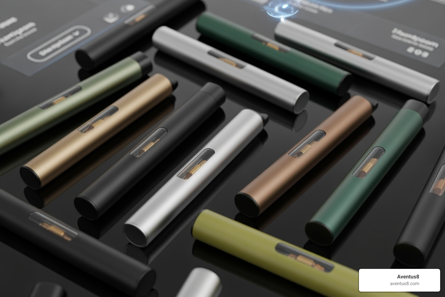 Certificate of Analysis (COA) on a phone screen - disposable thc vapes online