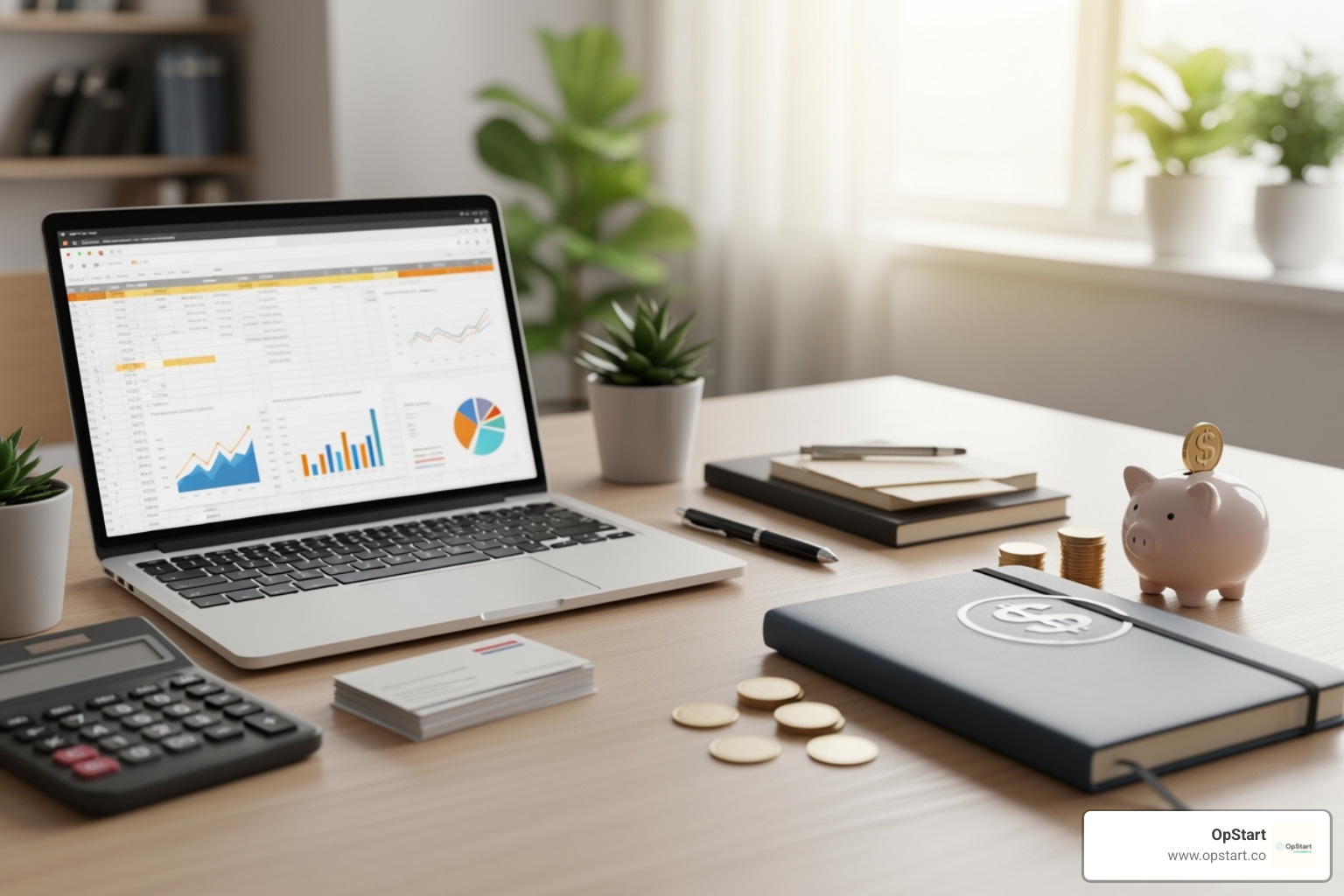 organized digital and physical receipts - bookkeeping for start-ups