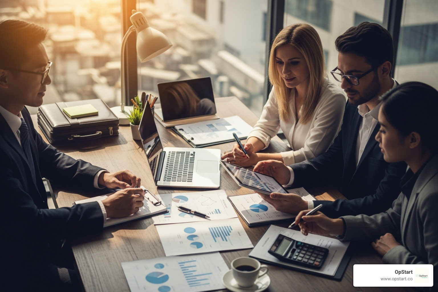 a clean, modern dashboard showing key metrics like cash runway, burn rate, and budget vs. actuals. - fractional cfo services