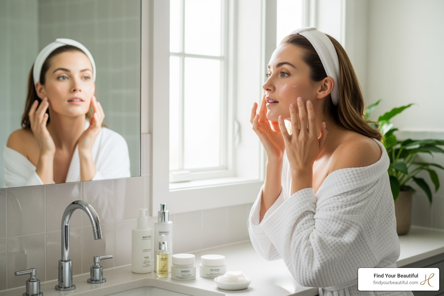 woman following a skincare routine - how long does botox last woman following a skincare routine - how long does botox last