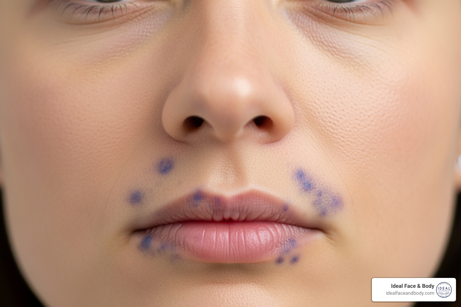 Woman avoiding certain foods and drinks before a cosmetic procedure - restylane bruising