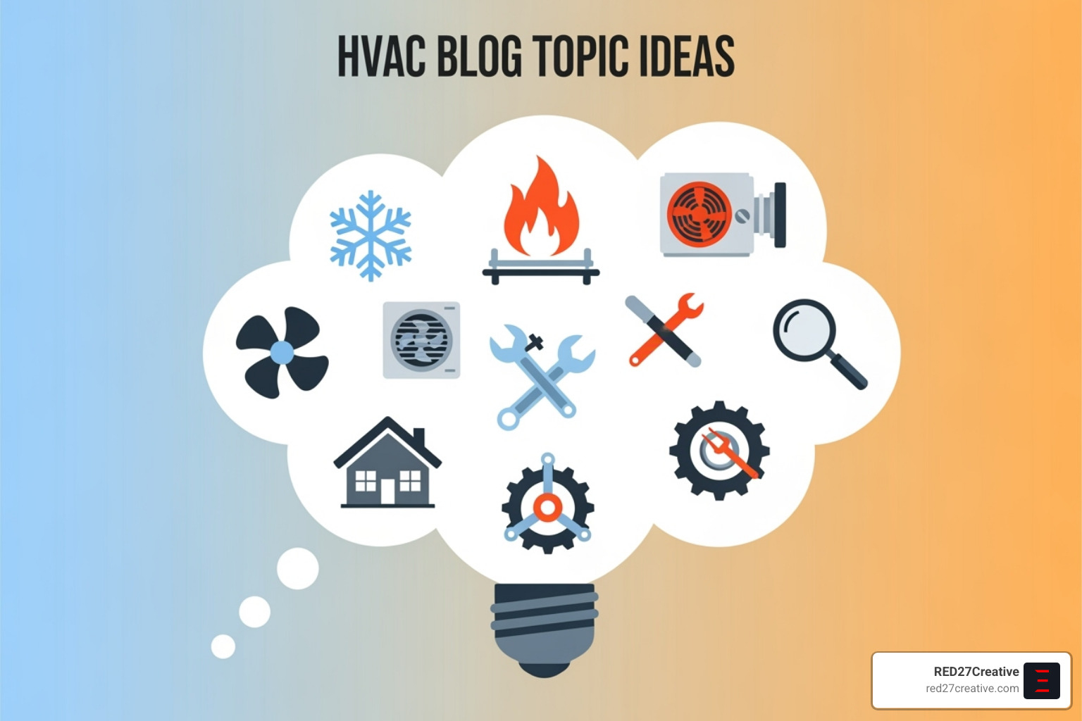 Well-structured blog post on a screen with prominent call-to-action buttons highlighted - HVAC blog topic ideas Well-structured blog post on a screen with prominent call-to-action buttons highlighted - HVAC blog topic ideas