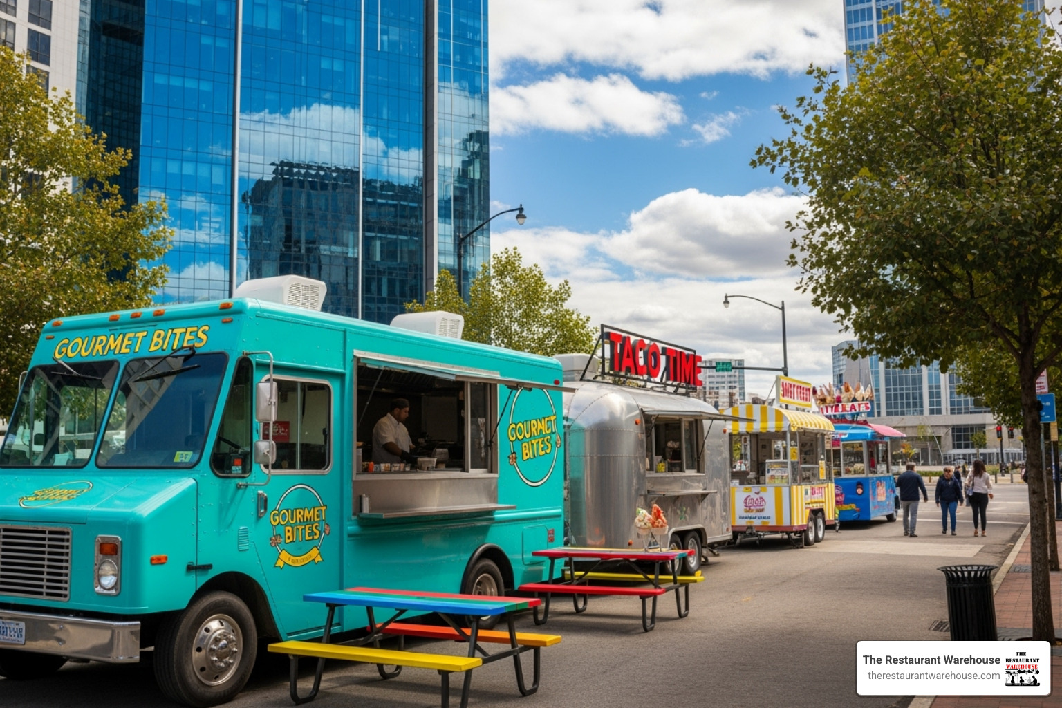 Types of food trucks and trailers - truck restaurant for sale