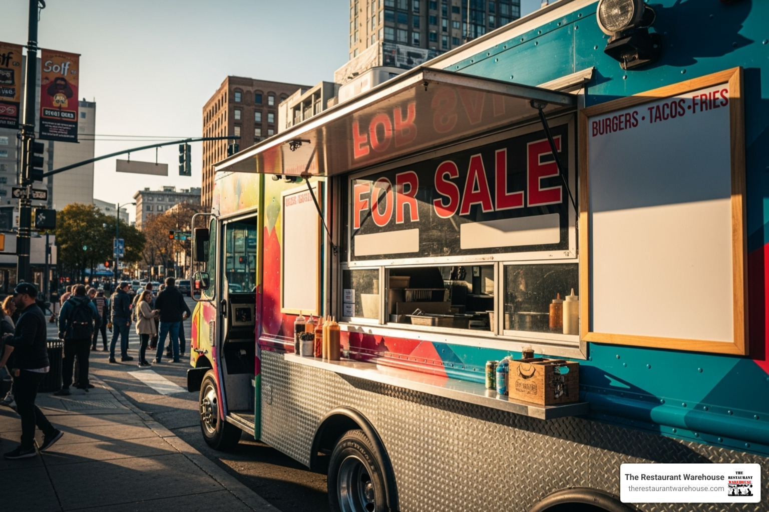 Food truck's social media page showing its daily location