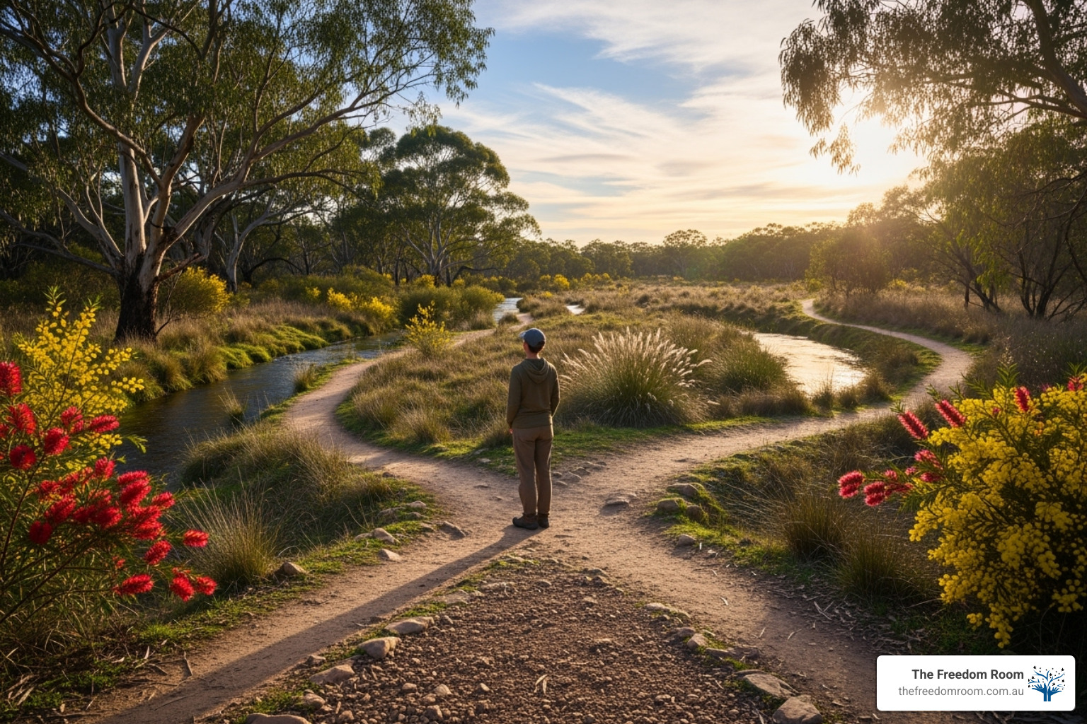 Image of the ACT Hexaflex diagram - act mindfully acceptance and commitment therapy
