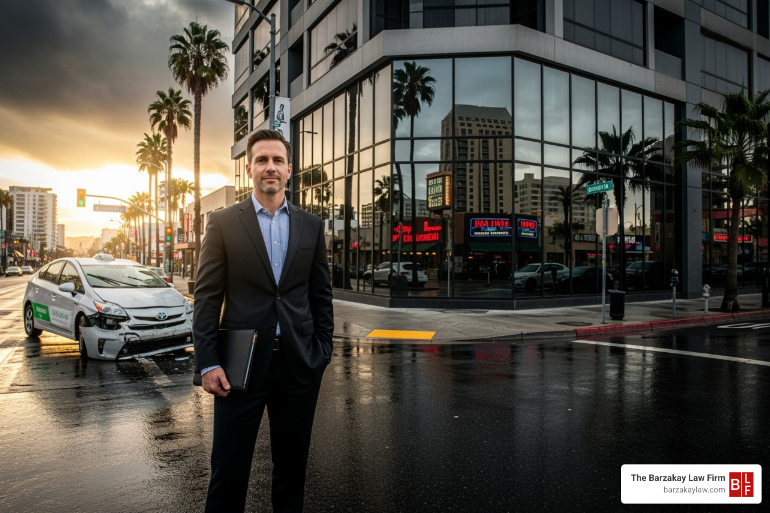 An insurance policy document with a magnifying glass over it - san diego rideshare accident lawyer