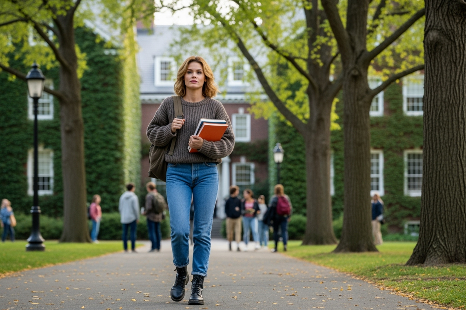 Julie Bowen attending Brown University - julie bowen